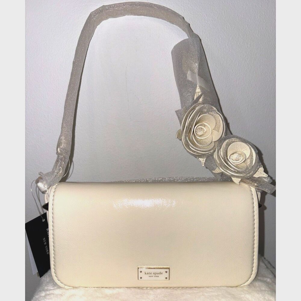Kate Spade New York Crinkle Leather Shoulder Bag Crossbody  - NWT